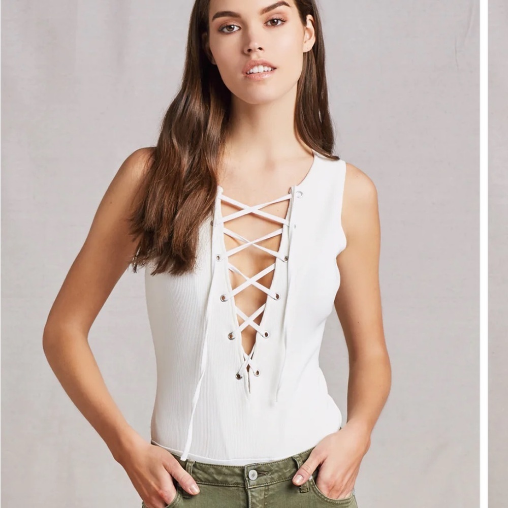 Tularosa Nile Bodysuit Ivory color